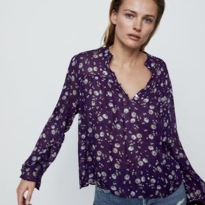 ⚡2/$30⚡Zara Floral Shirts